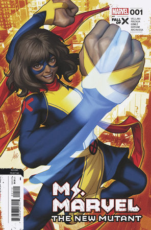 Ms Marvel The New Mutant #1 2nd Print A Stanley Lau Artgerm Variant (10/11/2023) Marvel
