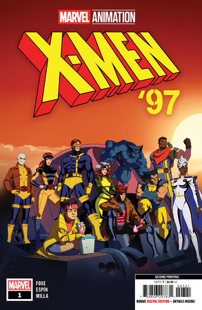 X-Men 97 #1 2nd Print Animation Variant (05/08/2024) Marvel