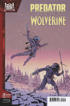 Predator Vs Wolverine #2 C 1:25 Javi Fernandez Variant (10/25/2023) Marvel