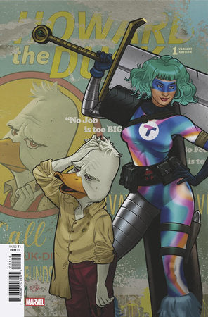 Howard The Duck #1 F 1:25 Joe Quinones Variant (11/29/2023) Marvel