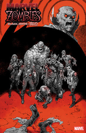 Marvel Zombies Black White Blood #4 D 1:10 Todd Nauck Homage Variant (01/03/2024) Marvel