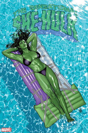 Sensational She-Hulk #1 B Adam Hughes Foil Variant (10/18/2023) Marvel