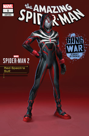 Amazing Spider-Man Gang War First Strike #1 D Red Spectre Suit Variant [Gw] (11/29/2023) Marvel