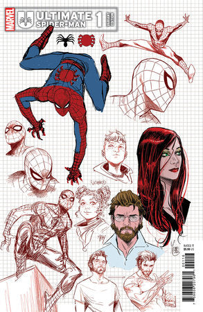 Ultimate Spider-Man #1 E 1:10 Marco Checchetto Design Variant (01/10/2024) Marvel