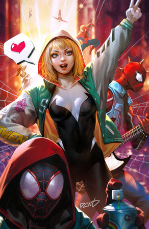 Edge Of Spider-Verse #1 H 1:100 Derrick Chew Spider-Gwen Virgin Variant (02/21/2024) Marvel