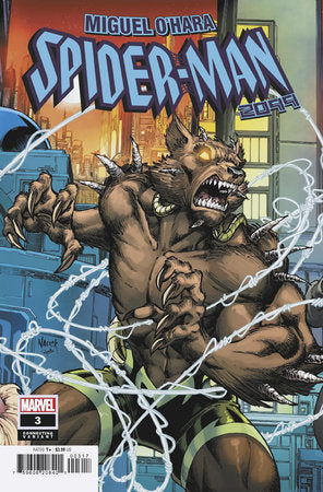 Miguel O'Hara Spider-Man 2099 #3 D 1:25 Todd Nauck Connecting Variant (01/17/2024) Marvel