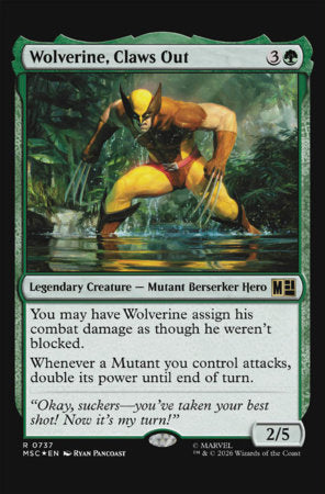 Wolverine #22 E  Tbd Artist Magic The Gathering Variant (06/24/2026) Marvel