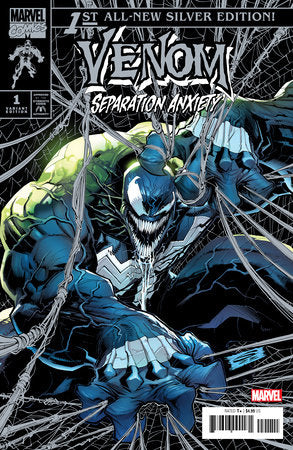 Venom Separation Anxiety #1 G 1:100 Gerardo Sandoval Silver Variant (05/15/2024) Marvel