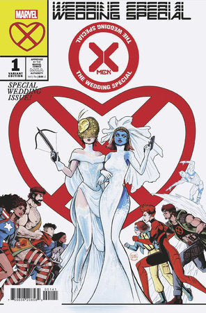 X-Men Wedding Special #1 C Luciano Vecchio Amazing Spider-Man Annual 21 Homage Variant (05/29/2024) Marvel