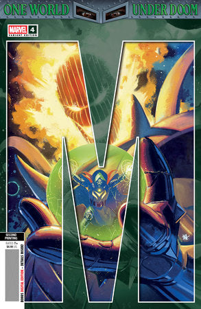 One World Under Doom #4 2nd Print Ben Harvey Variant (07/16/2025) Marvel