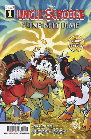 Uncle Scrooge Infinity Dime #1 2nd Print A Mirka Andolfo Variant (07/31/2024) Marvel