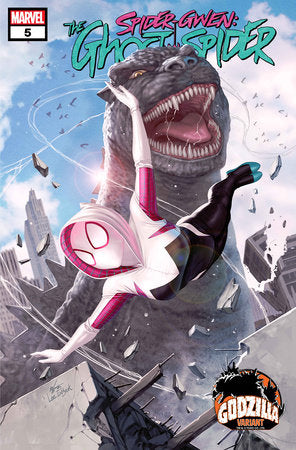 Spider-Gwen The Ghost-Spider #5 B In-Hyuk Lee Godzilla Variant (09/11/2024) Marvel