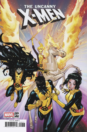 Uncanny X-Men #29 E 1:25 Matteo Lolli Variant (06/03/2026) Marvel - Golden Apple Comics