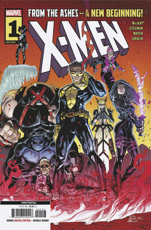 X-Men #1 3rd Print A Ryan Stegman Variant (10/16/2024) Marvel