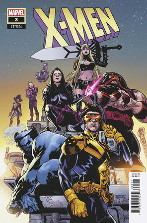 X-Men #3 Cover Set of 6 1:100 (08/28/2024) Marvel