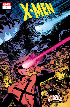 X-Men #4 B Chris Samnee Godzilla Variant (09/18/2024) Marvel