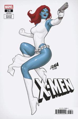 X-Men #28 B David Nakayama Color Block White Variant (04/01/2026) Marvel - Golden Apple Comics