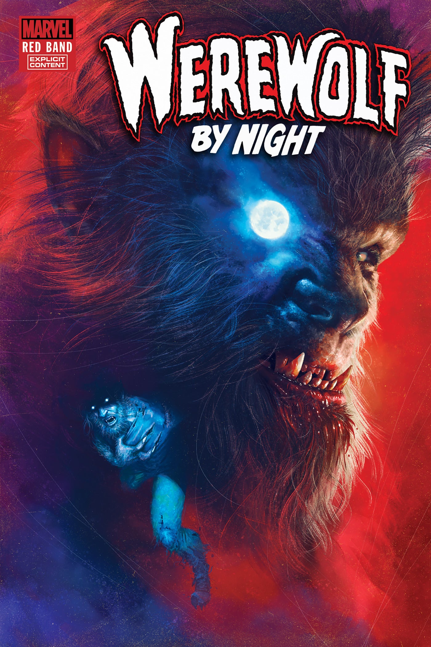 Werewolf By Night Red Band #1 D Rahzzah Variant [Polybagged] (08/14/2024) Marvel