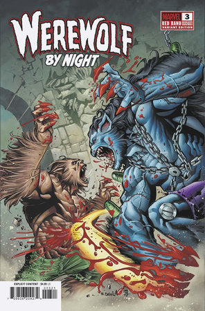 Werewolf By Night Red Band #3 B Sergio Davila Variant [Polybagged] (10/23/2024) Marvel