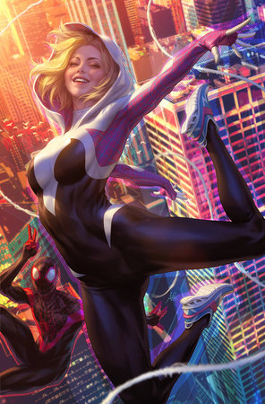 Spider-Society #1 F (Of 4) 1:100 Stanley Lau Artgerm Spider-Gwen Virgin Variant (08/14/2024) Marvel