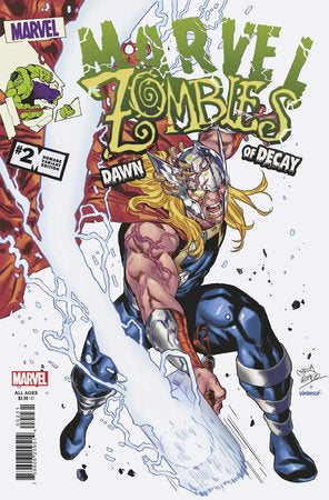 Marvel Zombies Dawn Of Decay #2 C (Of 4) Carlos Gomez Thor 337 Homage Variant (10/09/2024) Marvel