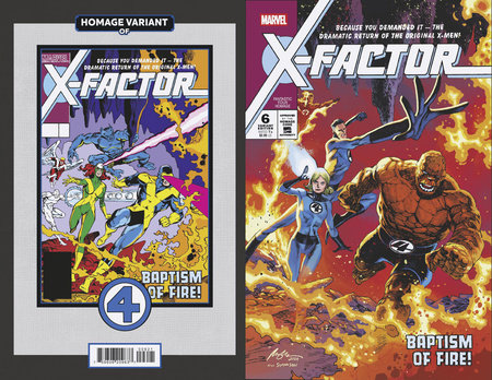 X-Factor #6 D Tbd Artist Fantastic Four Homage Variant (01/01/2025) Marvel