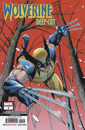 Wolverine Deep Cut #1 2nd Print Edgar Salzar Variant (08/21/2024) Marvel