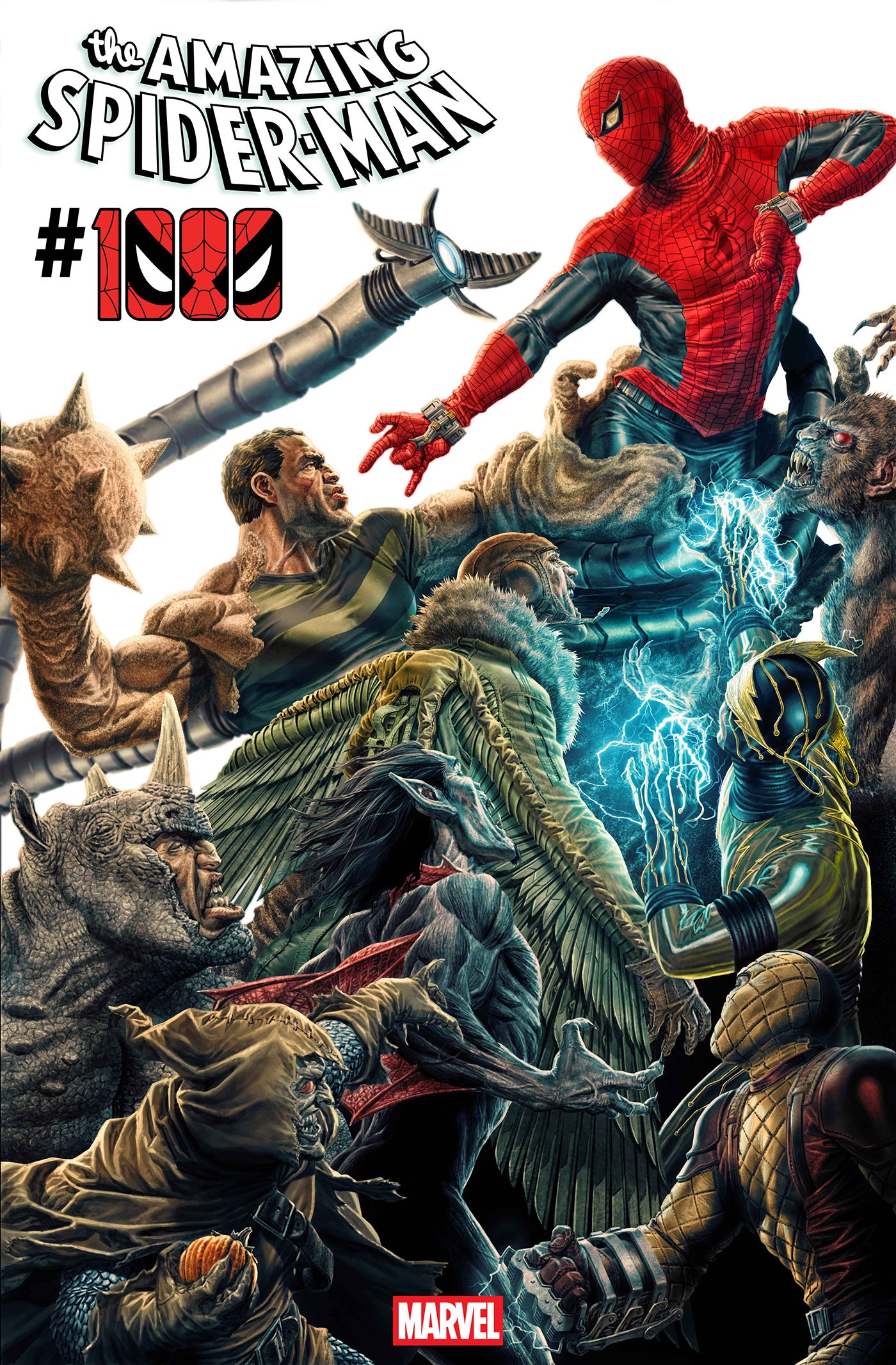 Amazing Spider-Man #1000 #36 A1 Cover Set Of 26 1:25 1:50 1:100 1:200 (09/16/2026) Marvel
