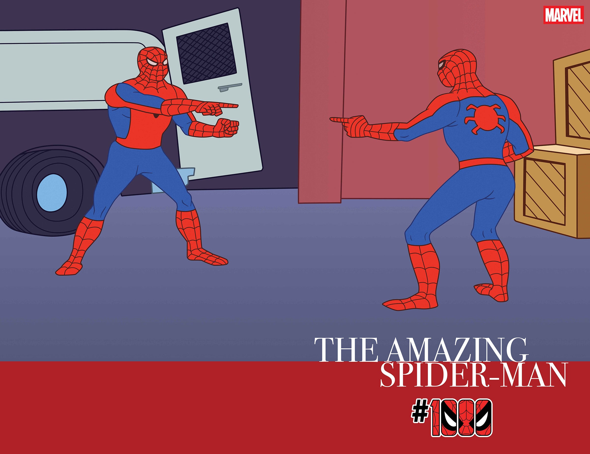 Amazing Spider-Man #1000 #36 I Marvel Animation Spider-Man 1967 Wrapar