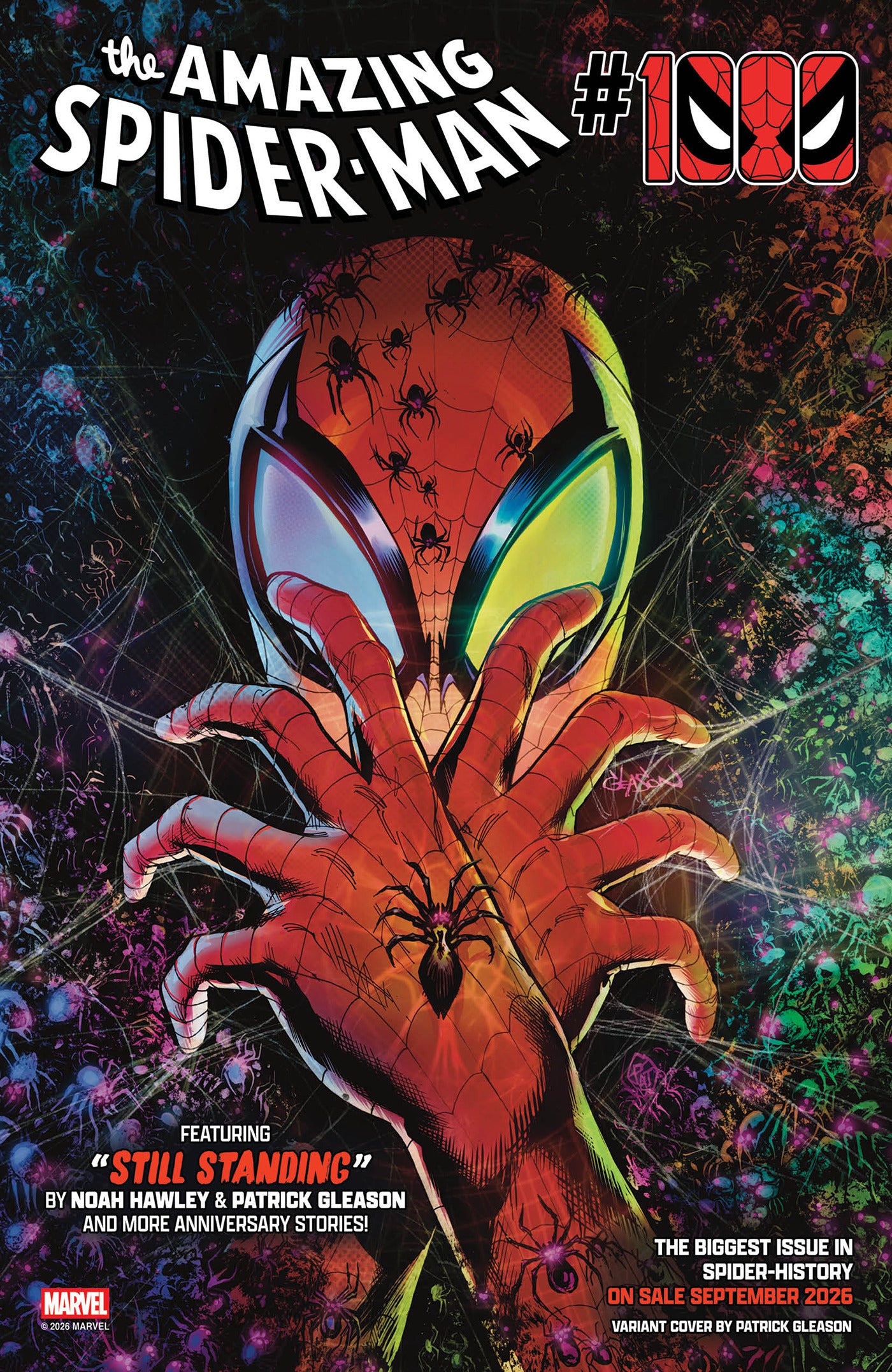 Amazing Spider-Man #1000 #36 A1 Cover Set Of 26 1:25 1:50 1:100 1:200 (09/16/2026) Marvel