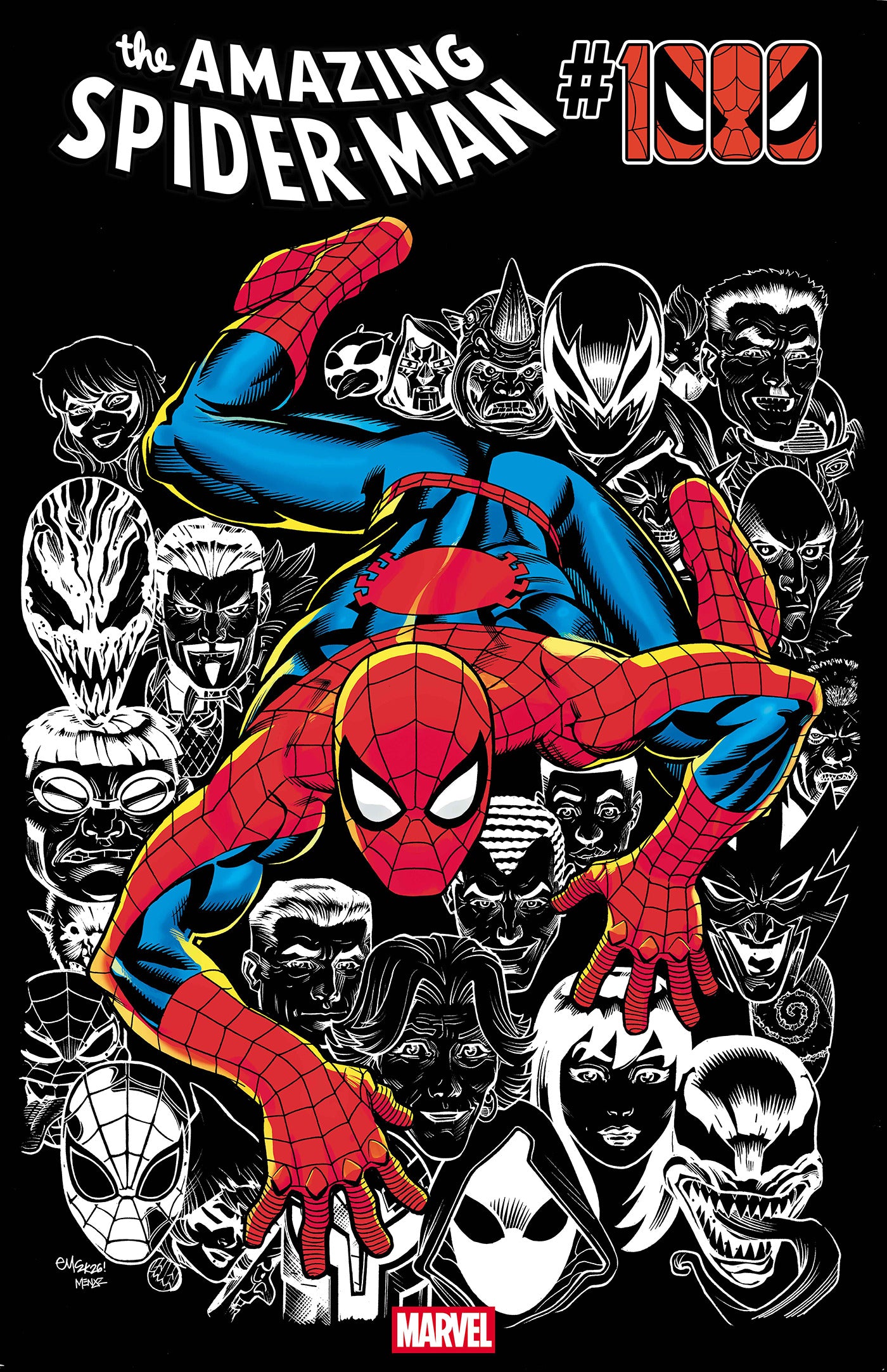 Amazing Spider-Man #1000 #36 A1 Cover Set Of 26 1:25 1:50 1:100 1:200 (09/16/2026) Marvel