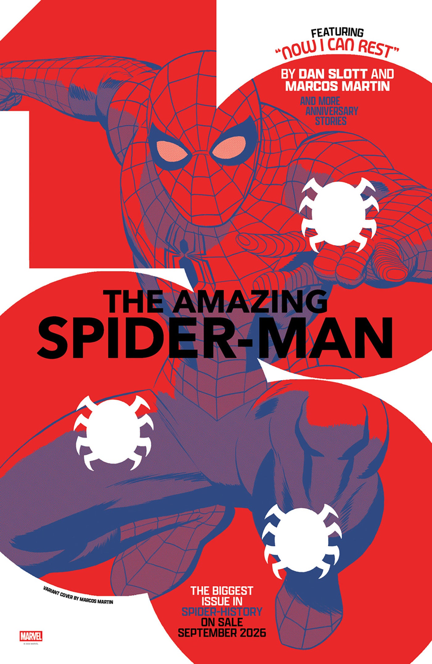 Amazing Spider-Man #1000 #36 A1 Cover Set Of 26 1:25 1:50 1:100 1:200 (09/16/2026) Marvel