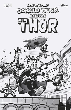 What If Donald Duck Became Thor #1 A1 Cover Set Of 7 Books 1:100 (09/04/2024) Marvel