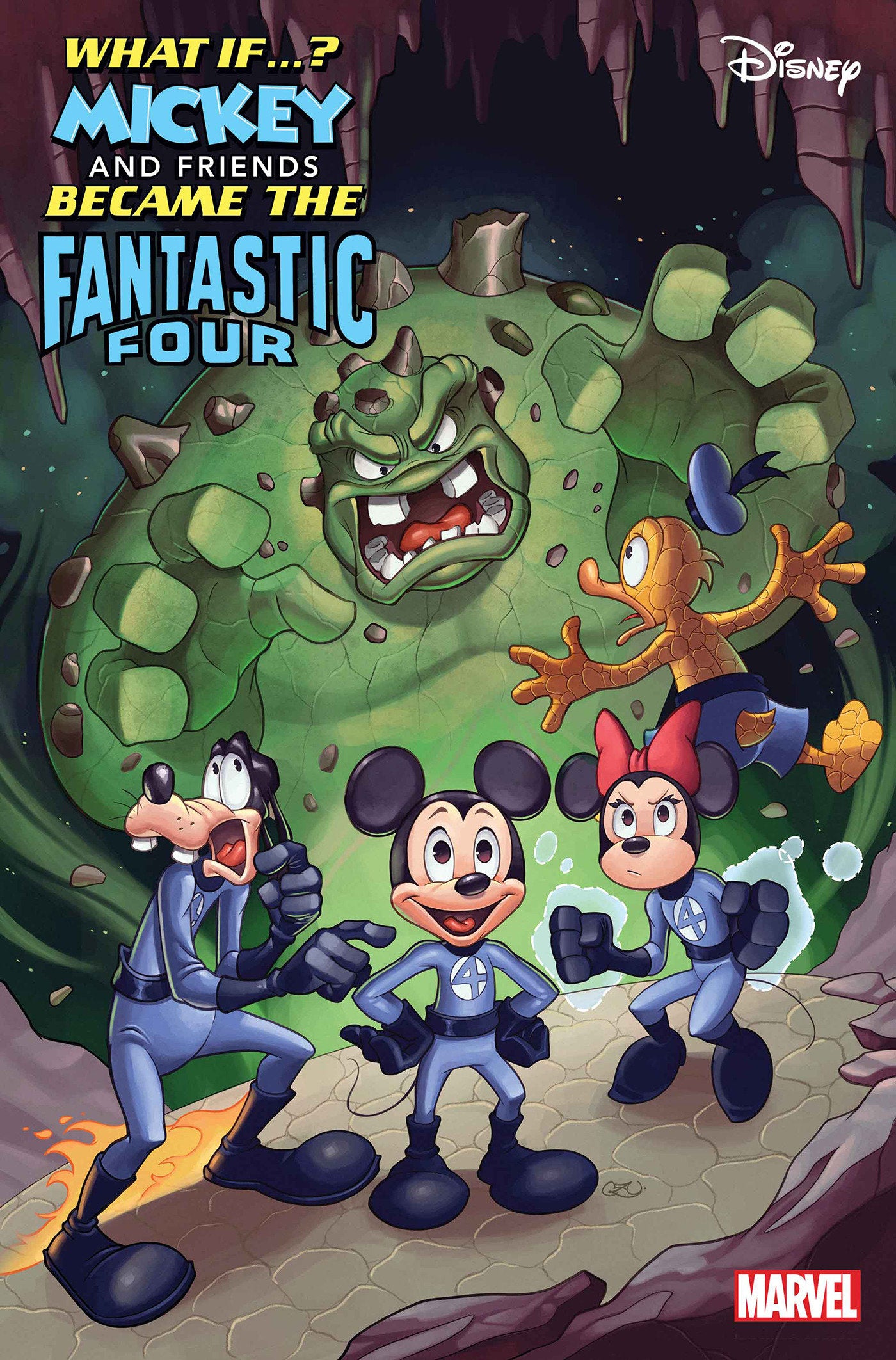 Marvel & Disney What If...? Mickey & Friends Became The Fantastic Four #1 B Chrissie Zullo Variant (01/08/2025) Marvel