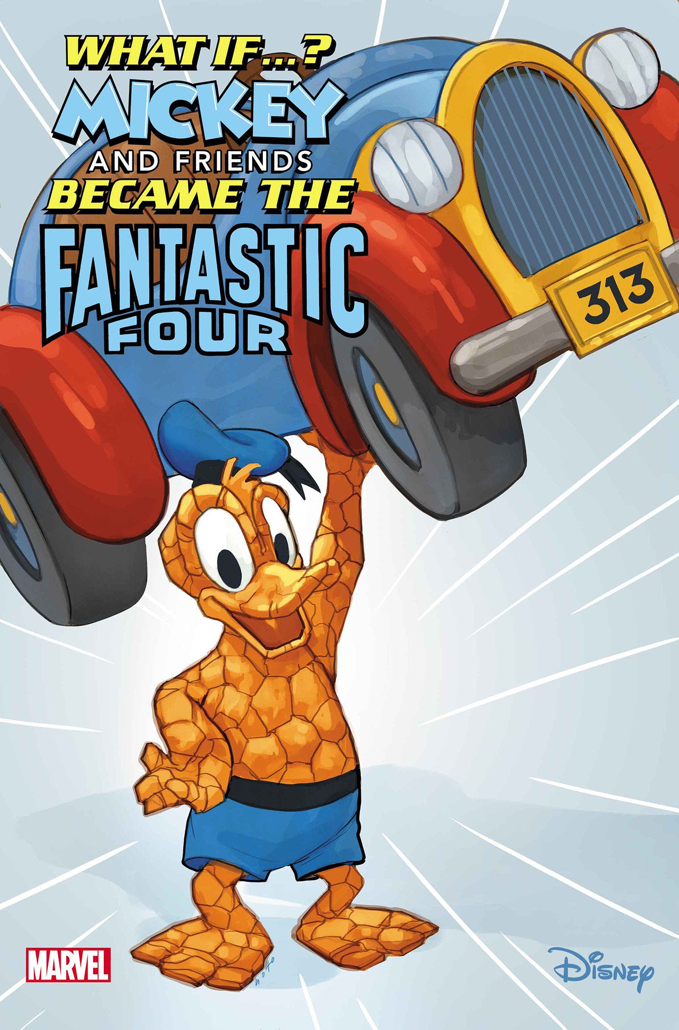 Marvel & Disney What If...? Mickey & Friends Became The Fantastic Four #1 D Phil Noto Donald Duck The Thing Variant (01/08/2025) Marvel