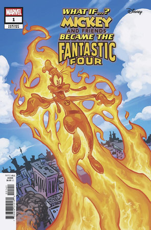 Marvel & Disney What If...? Mickey & Friends Became The Fantastic Four #1 E Skottie Young Variant (01/08/2025) Marvel