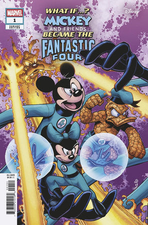 Marvel & Disney What If...? Mickey & Friends Became The Fantastic Four #1 C Nick Bradshaw Variant (01/08/2025) Marvel