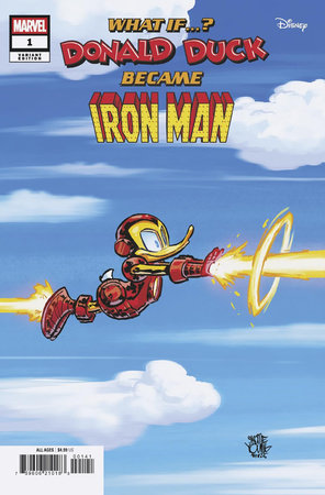 What If Donald Duck Became Iron Man #1 E Skottie Young Variant (05/28/2025) Marvel