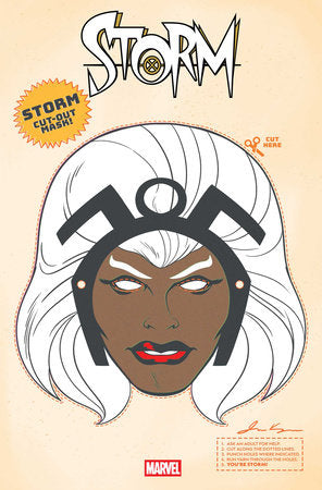 Storm #12 D Retro Halloween Mask Variant (09/24/2025) Marvel - Golden Apple Comics
