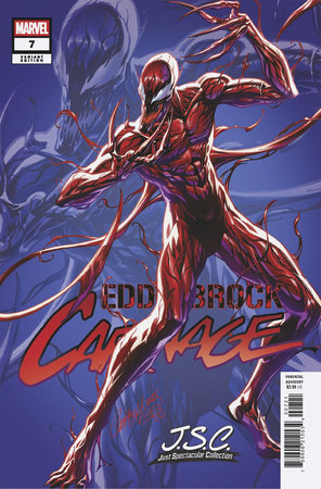 Eddie Brock Carnage #7 B J Scott Campbell Variant (08/13/2025) Marvel