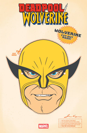 Deadpool Wolverine #9 B Retro Halloween Mask Variant (09/17/2025) Marvel