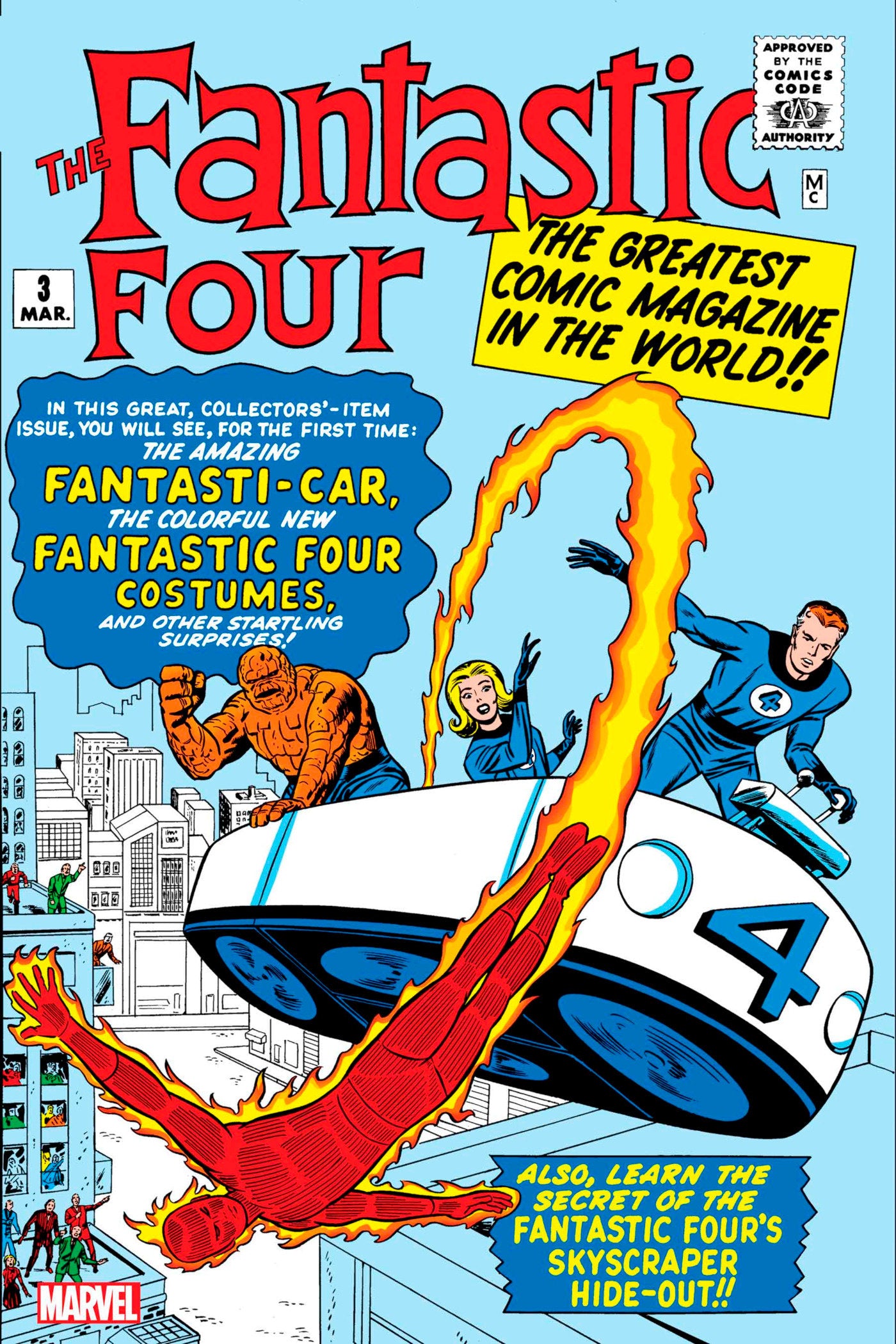 Fantastic Four #3 A Facsimile Edition (03/19/2025) Marvel