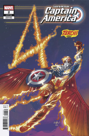 Sam Wilson Captain America #2 C David Messina Torch! Variant (02/12/2025) Marvel