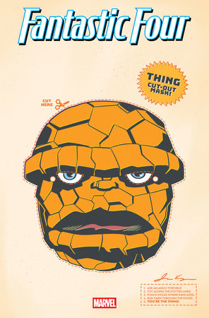 Fantastic Four #3 C Retro Halloween Mask Variant (09/17/2025) Marvel - Golden Apple Comics
