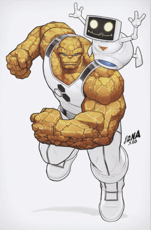 Fantastic Four #10 F 1:50 David Nakayama Color Block White Virgin Variant (05/06/2026) Marvel - Golden Apple Comics