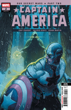 Captain America #2 2nd Print A Ben Harvey Variant (09/17/2025) Marvel - Golden Apple Comics
