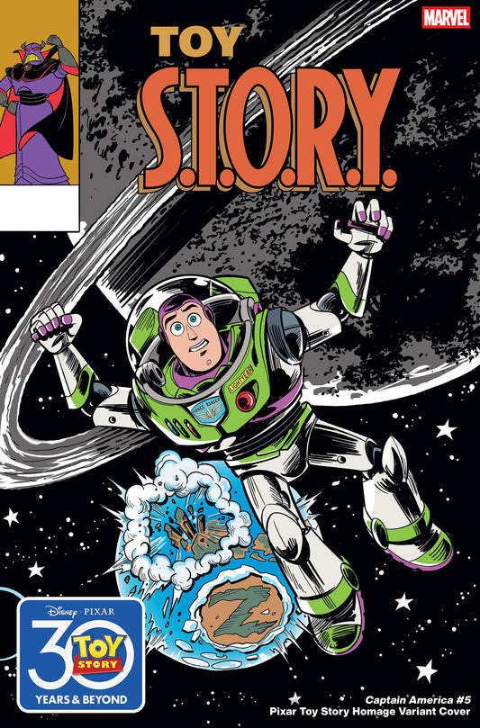 Captain America #5 F Marco Forcelloni Pixar Toy Story Homage Variant (11/19/2025) Marvel