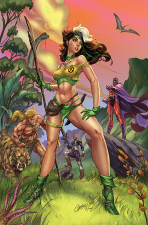 Rogue The Savage Land #1 J 1:100 J. Scott Campbell Rogue Virgin Variant (01/15/2025) Marvel