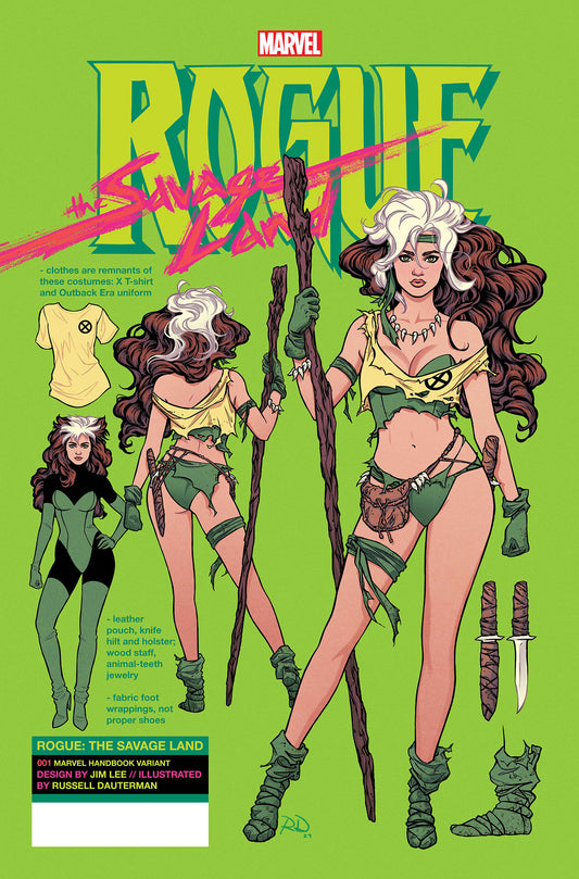 Rogue The Savage Land #1 G Russell Dauterman Variant (01/15/2025) Marvel