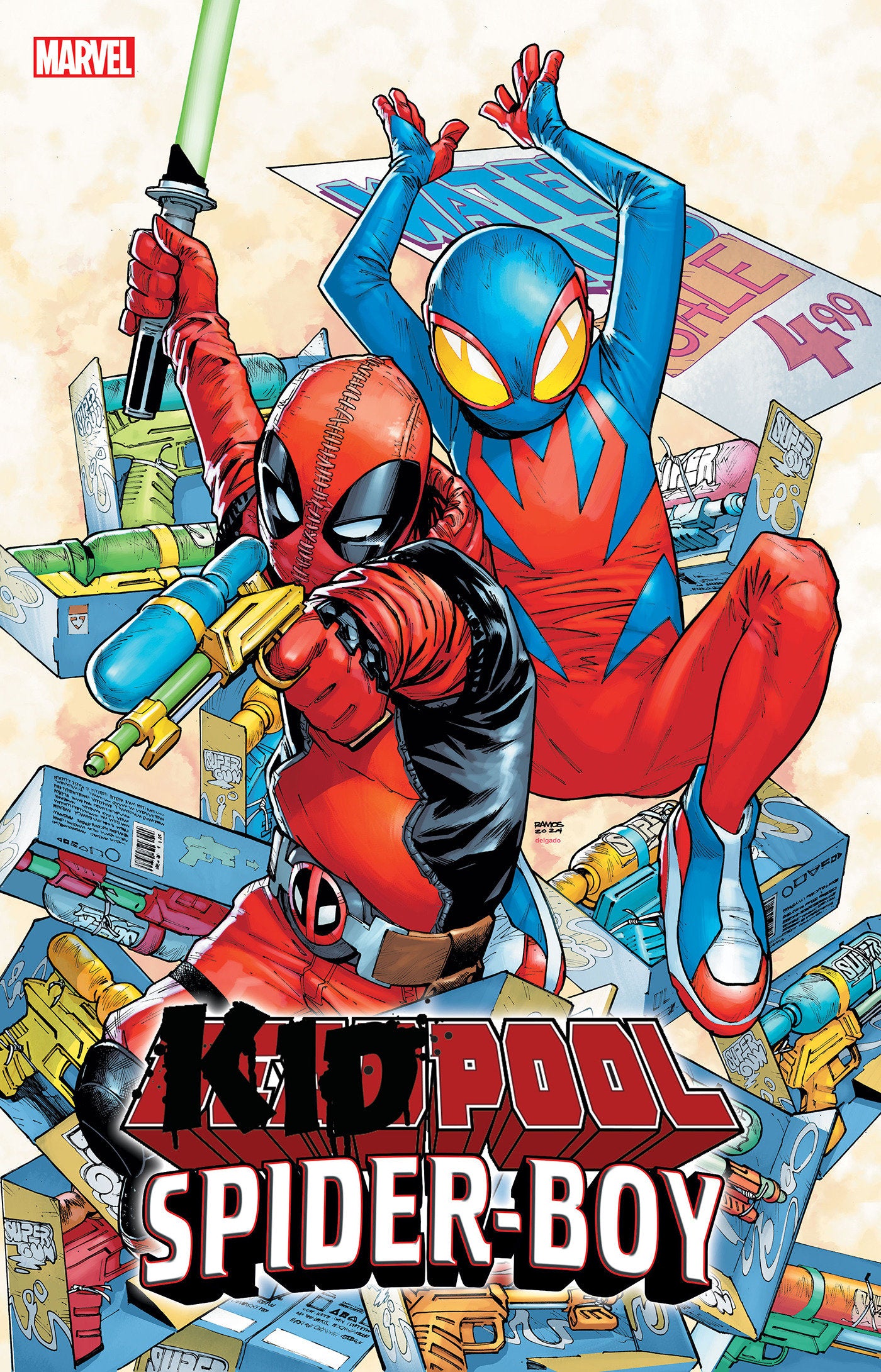 Kidpool Spider-Boy #1 A Humberto Ramos Christopher Yost (12/25/2024) Marvel